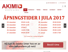 Tablet Screenshot of akimi-slemmestad.no